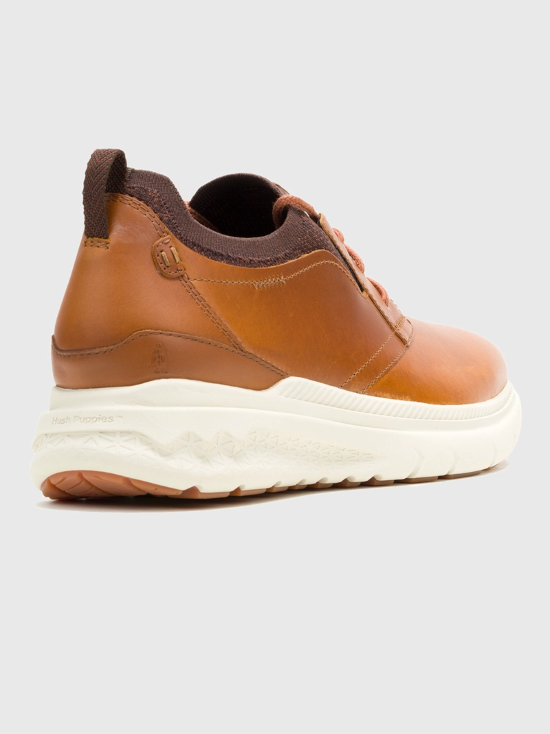 ZAPATO CUERO HOMBRE EXCEL LACEUP CAFE  HUSH PUPPIES - 4