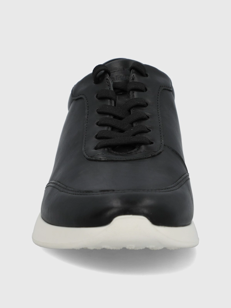 ZAPATILLA CUERO MUJER KALFY NEGRO HUSH PUPPIES - 4