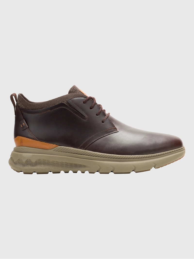 BOTIN CUERO HOMBRE EXCEL CHUKKA CAFE  HUSH PUPPIES - 2