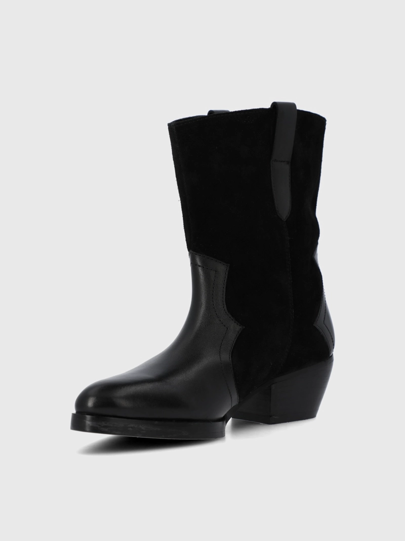 BOTA CUERO MUJER DENVERA NEGRA HUSH PUPPIES - 5