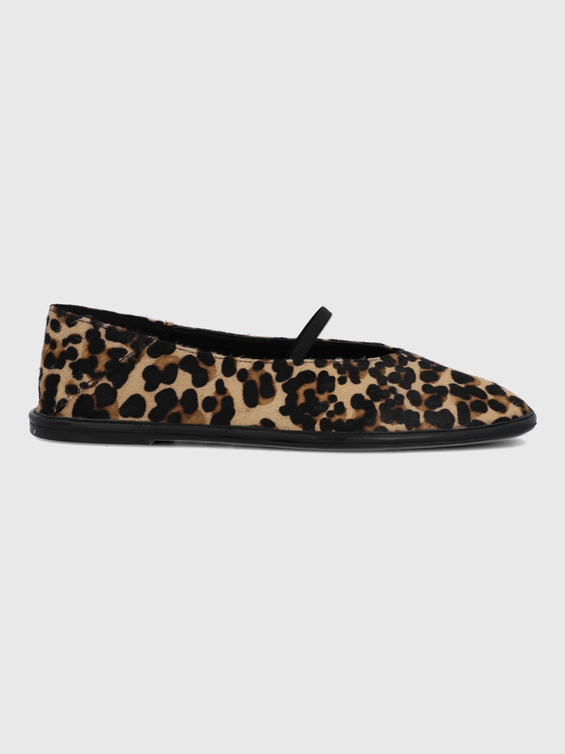 BALLERINA CUERO MUJER TACHI LEOPARDO HUSH PUPPIES - 2