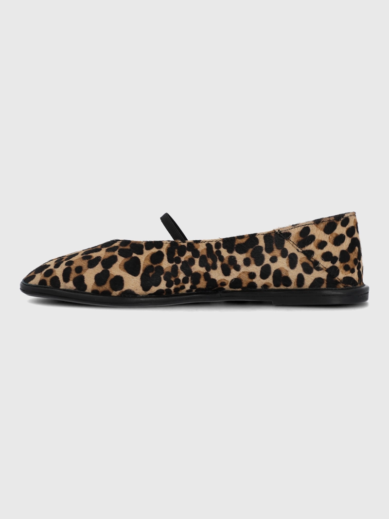 BALLERINA CUERO MUJER TACHI LEOPARDO HUSH PUPPIES - 5