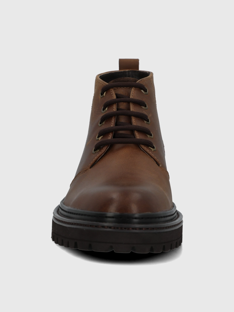 BOTIN CUERO HOMBRE NOTEM CAFE  HUSH PUPPIES - 4
