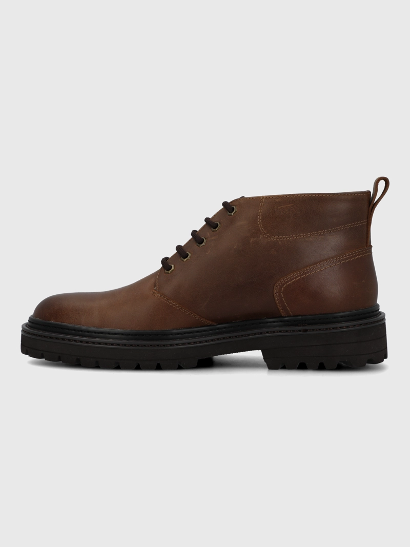 BOTIN CUERO HOMBRE NOTEM CAFE  HUSH PUPPIES - 5