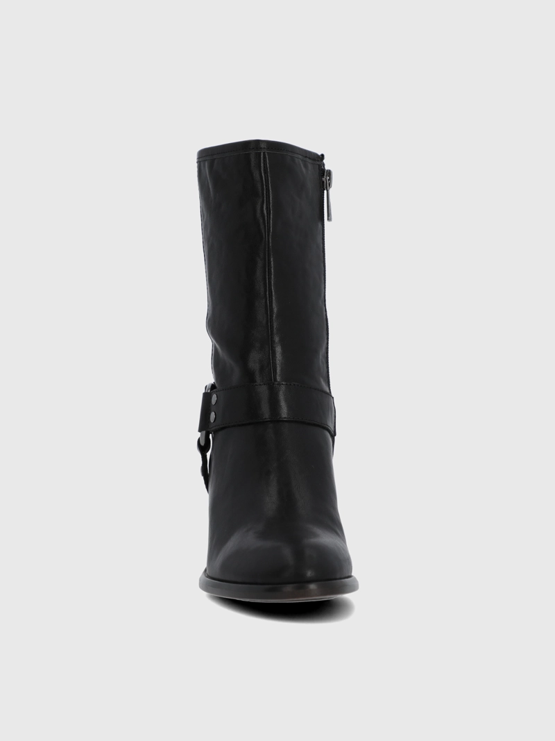 BOTA CUERO MUJER MAYDA NEGRA HUSH PUPPIES - 4