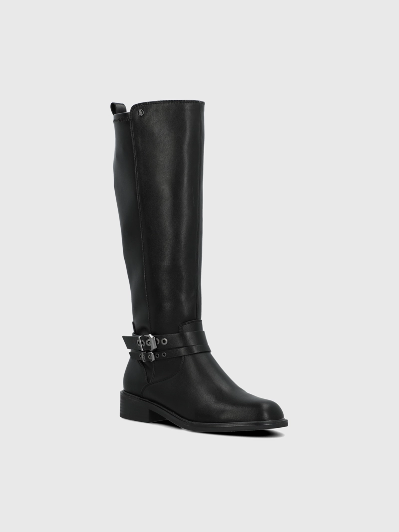 BOTA MUJER JURANA NEGRA HUSH PUPPIES - 1