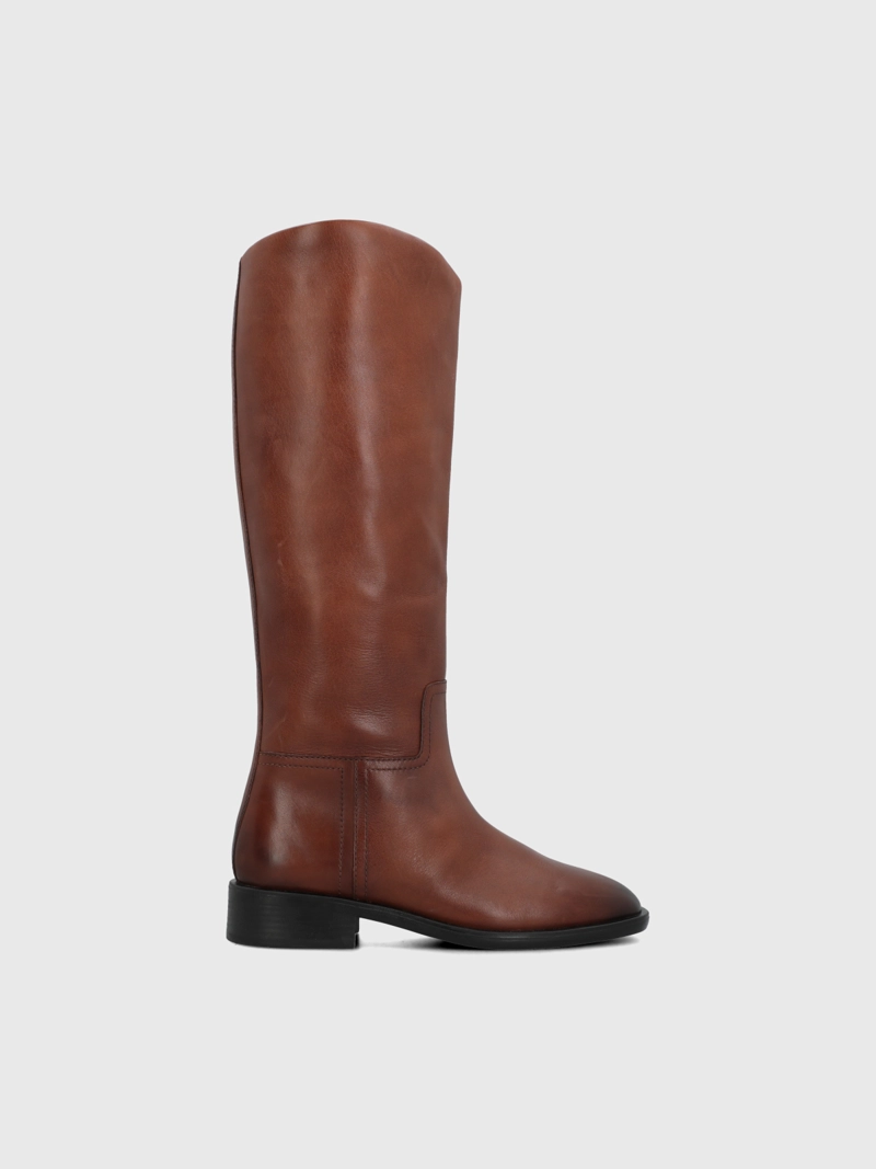 BOTA CUERO MUJER JORSE CAFE  HUSH PUPPIES - 2