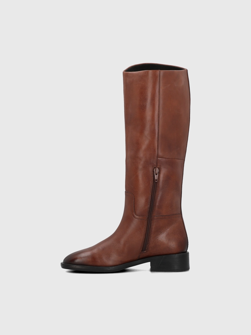 BOTA CUERO MUJER JORSE CAFE  HUSH PUPPIES - 5
