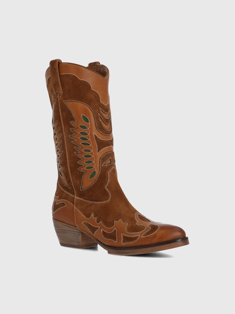 BOTA CUERO MUJER FREZNO CAFE  HUSH PUPPIES - 1