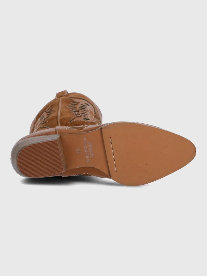 BOTA CUERO MUJER FREZNO CAFE  HUSH PUPPIES - 8