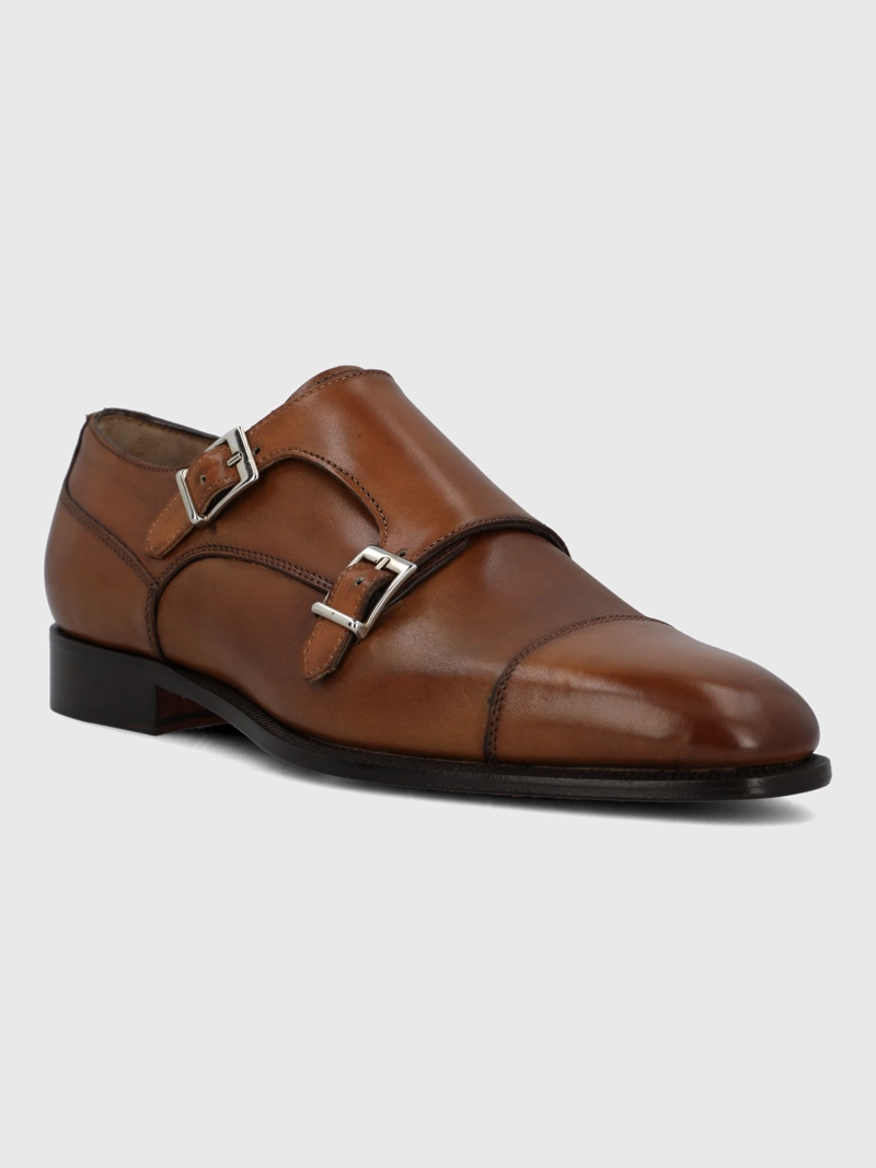 ZAPATO ITALIANO CUERO HOMBRE MACELLI CAFE  HUSH PUPPIES - 1