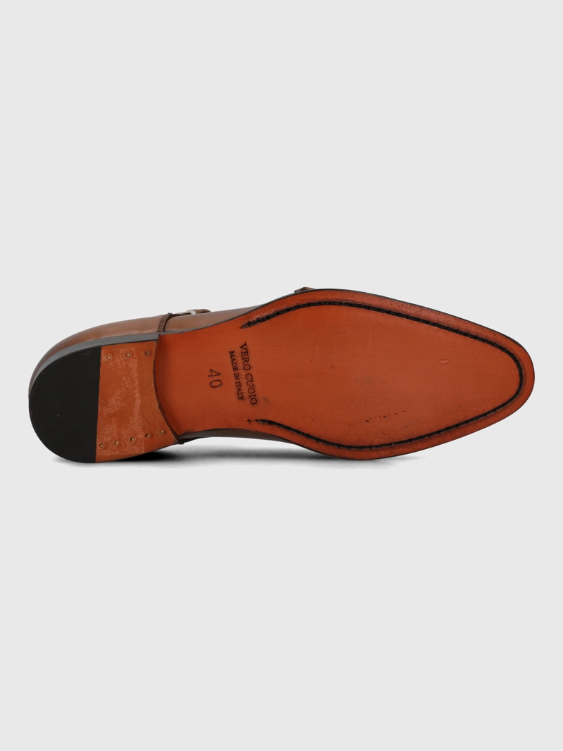 ZAPATO ITALIANO CUERO HOMBRE MACELLI CAFE  HUSH PUPPIES - 8
