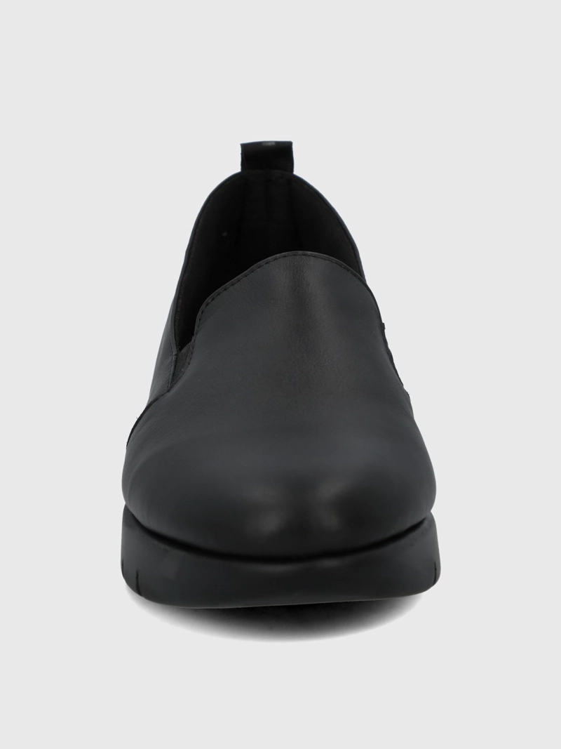 SLIP ON CUERO MUJER JUDITA NEGRO HUSH PUPPIES - 4