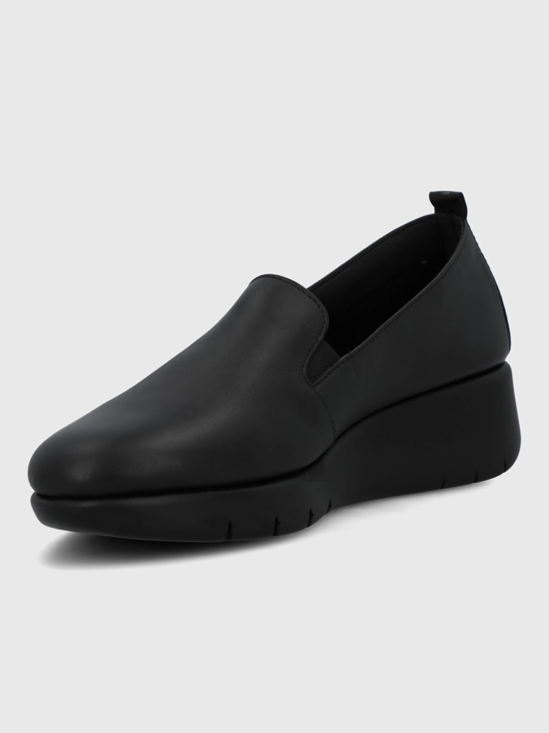 SLIP ON CUERO MUJER JUDITA NEGRO HUSH PUPPIES - 5