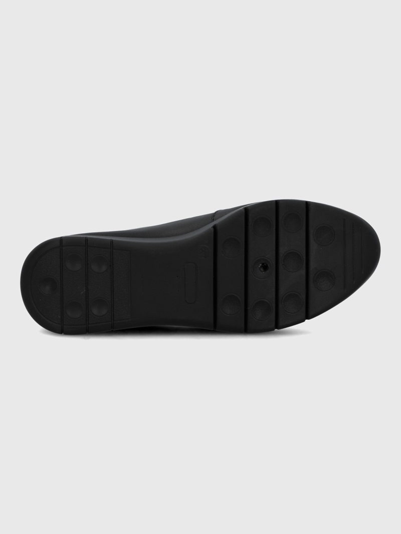 SLIP ON CUERO MUJER JUDITA NEGRO HUSH PUPPIES - 8