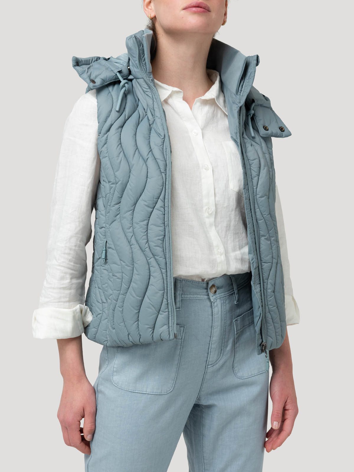 PARKA MUJER ALICE GRIS ROCKFORD - 5