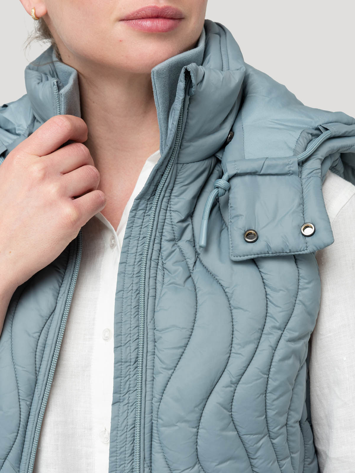 PARKA MUJER ALICE GRIS ROCKFORD - 8