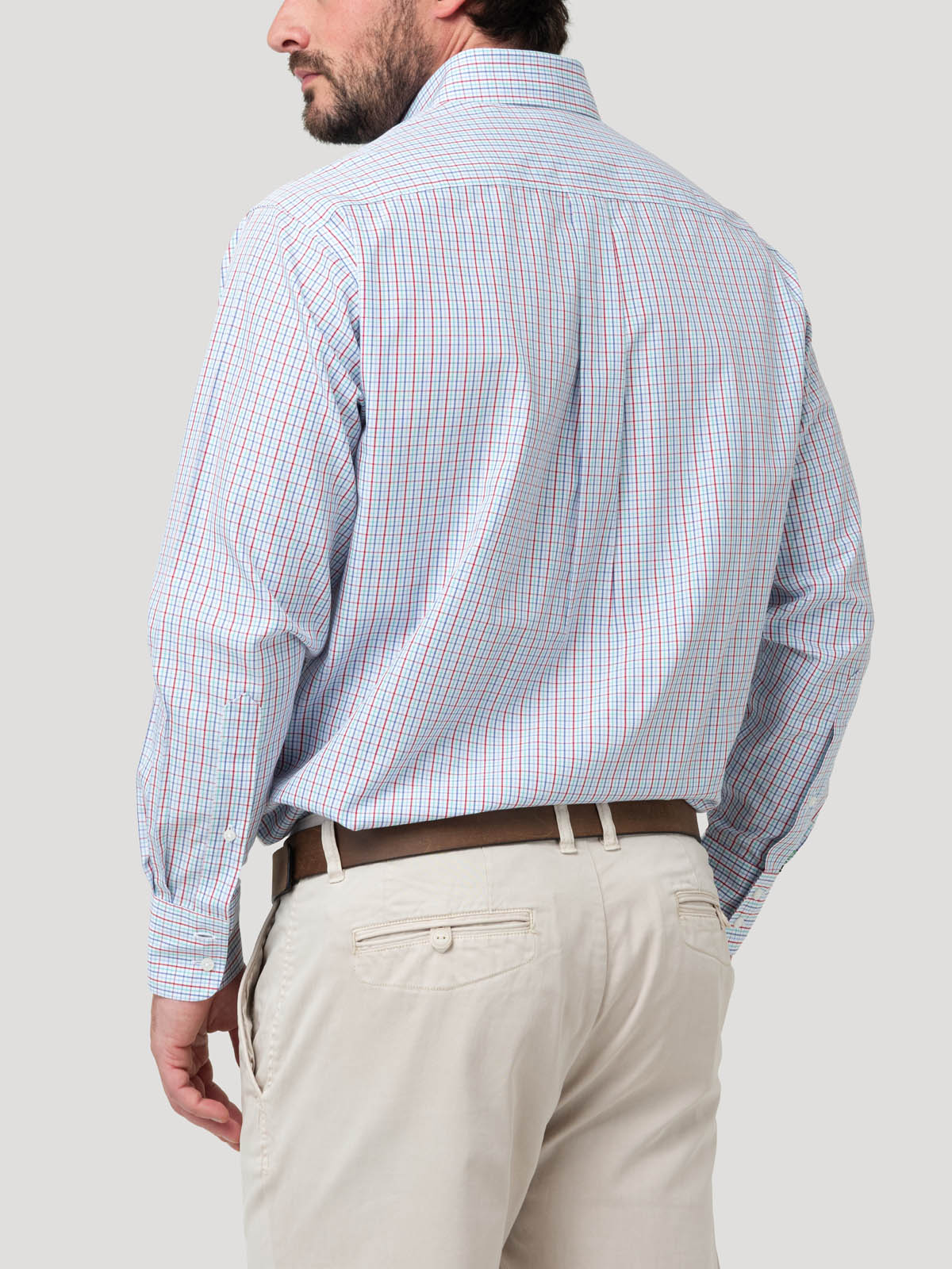 CAMISA LIBRE DE ARRUGAS HOMBRE ALGODON BLANCO ROCKFORD - 6