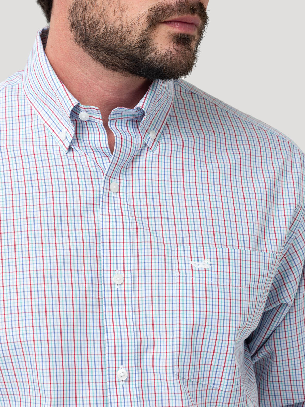 CAMISA LIBRE DE ARRUGAS HOMBRE ALGODON BLANCO ROCKFORD - 7