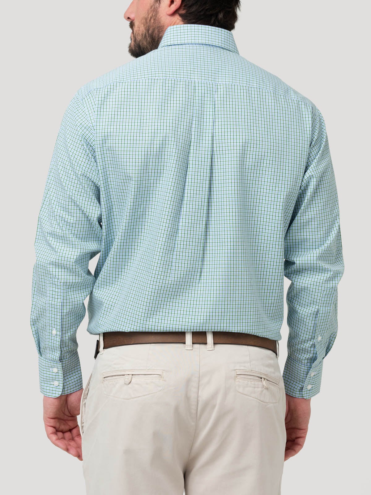 CAMISA LIBRE DE ARRUGAS BLANCO ALGODON HOMBRE ROCKFORD - 6
