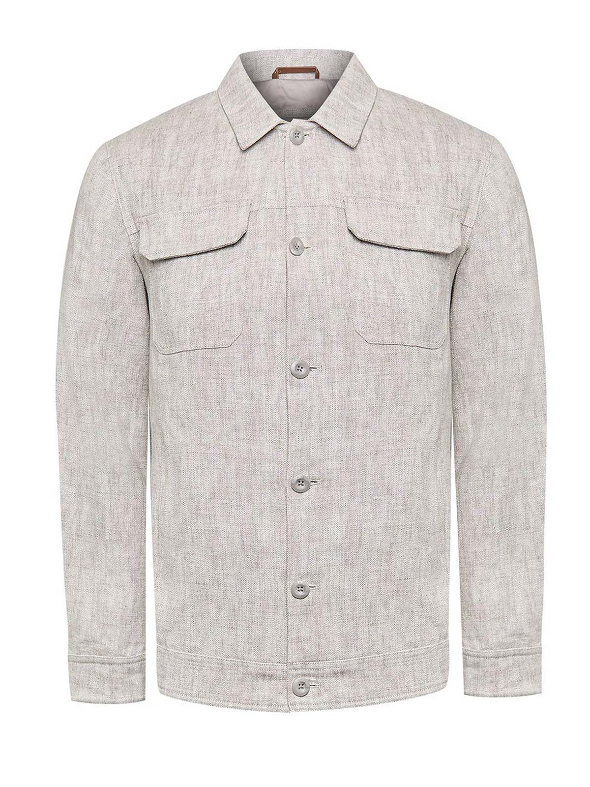 CHAQUETA LINO HOMBRE TOSCANA BEIGE ROCKFORD - 1