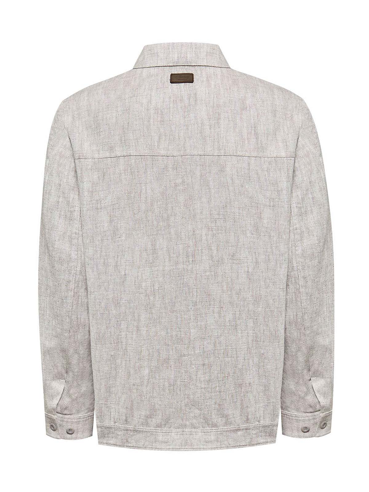 CHAQUETA LINO HOMBRE TOSCANA BEIGE ROCKFORD - 2