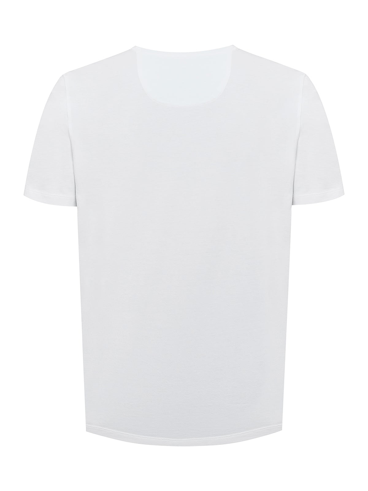 POLERA ALGODON ORGANICO HOMBRE DRAKE BLANCO ROCKFORD - 2