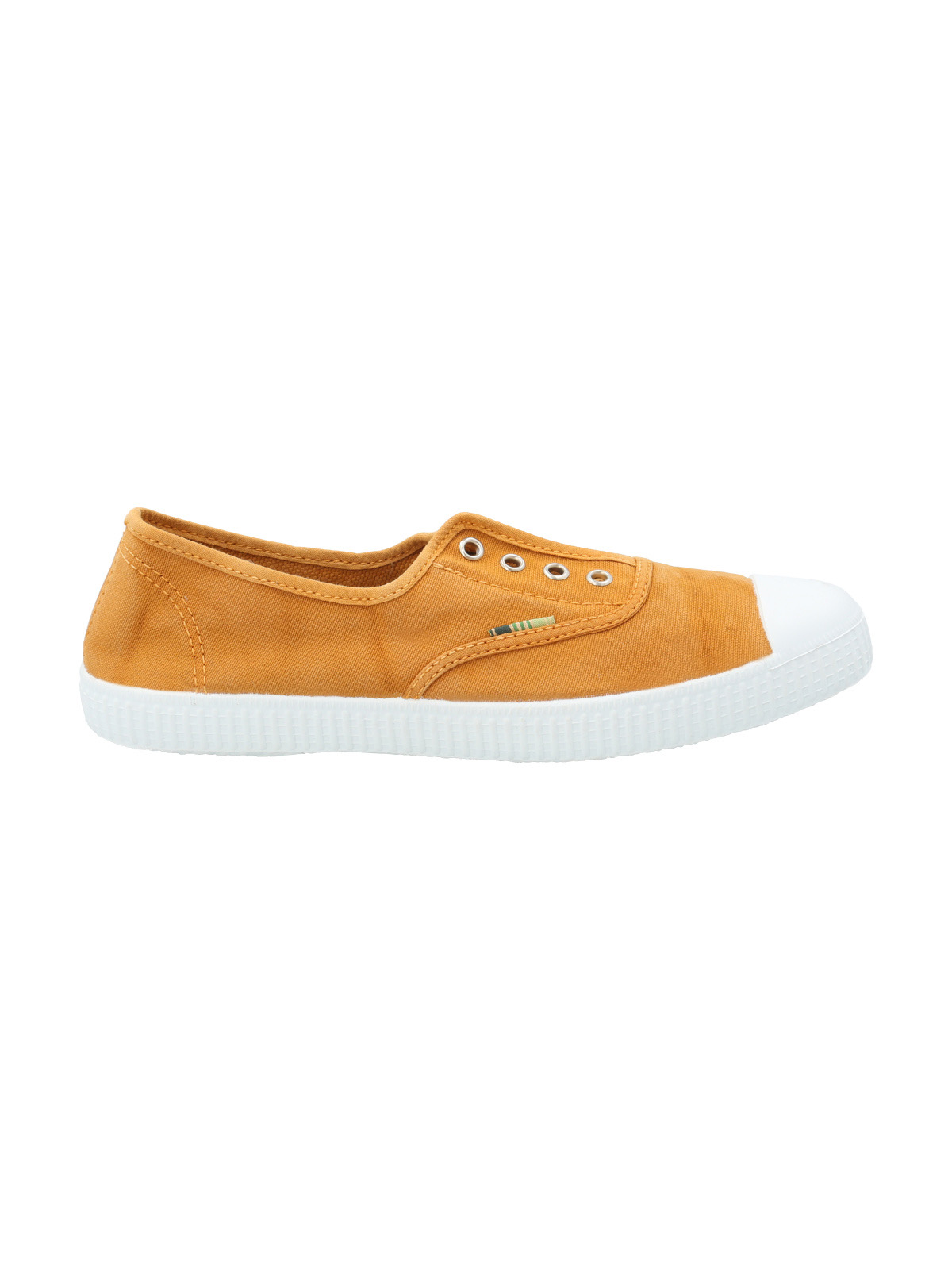 ZAPATILLA ALGODON ORGANICO MUJER GREECE CAFE  ROCKFORD - 1
