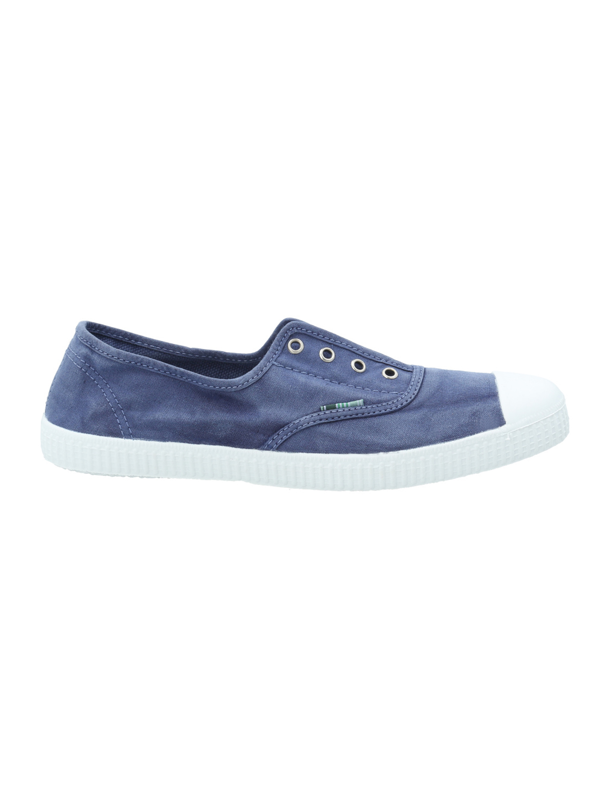 ZAPATILLA ALGODON ORGANICO MUJER GREECE AZUL ROCKFORD 37