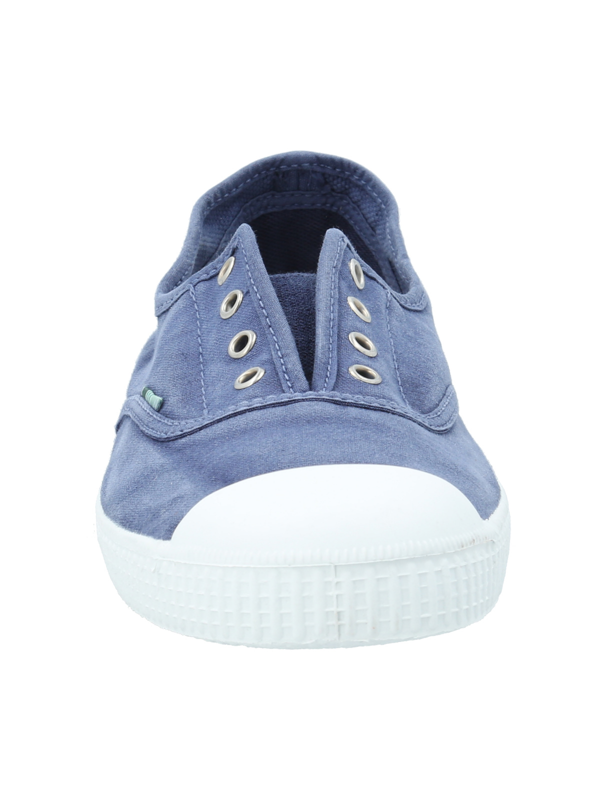 ZAPATILLA ALGODON ORGANICO MUJER GREECE AZUL ROCKFORD - 4