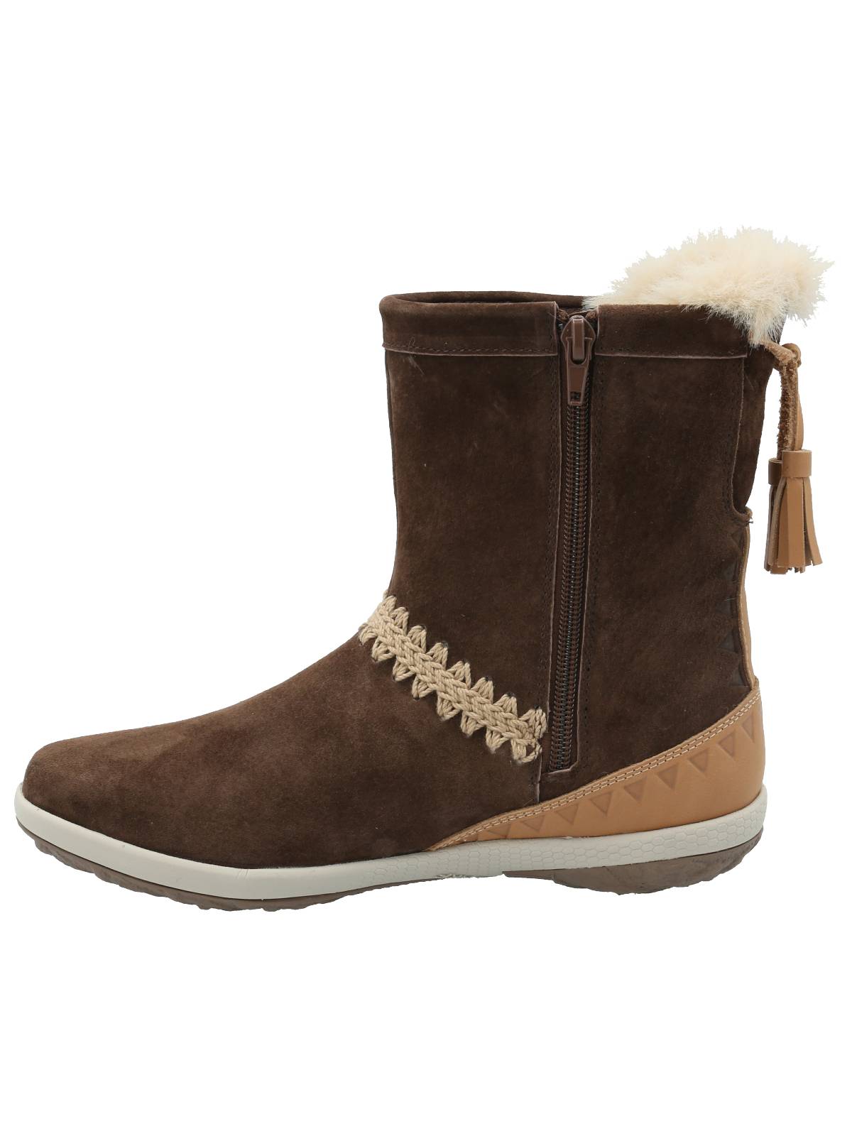 BOTIN CUERO MUJER ANDALEA CHOCOLATE ROCKFORD - 6