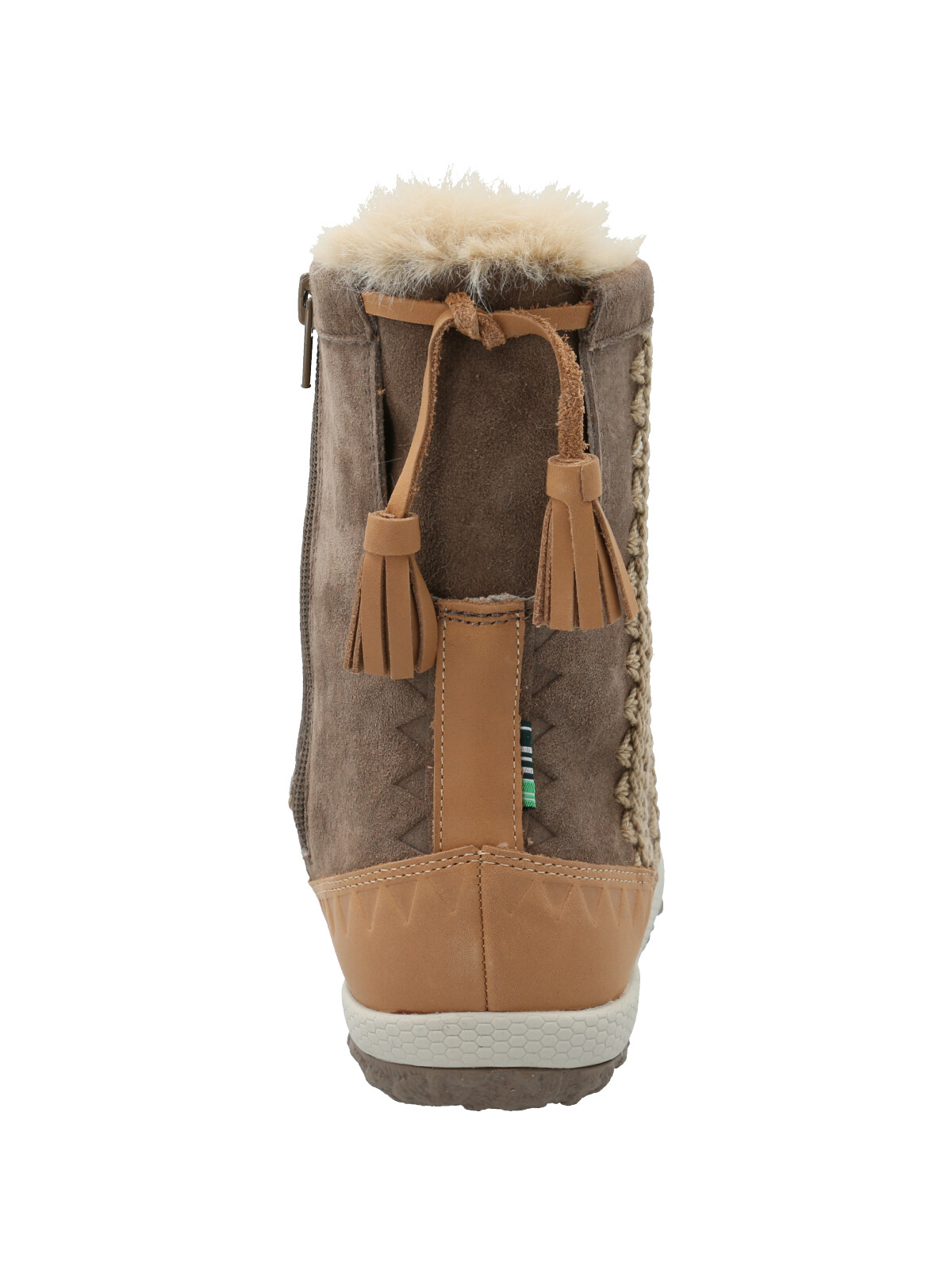 BOTIN CUERO MUJER ANDALEA CAFE  CLARO ROCKFORD - 7