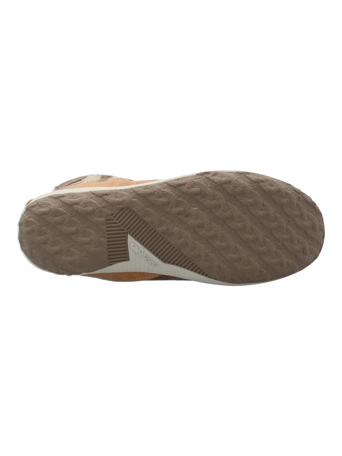 BOTIN CUERO MUJER ANDALEA CAFE  CLARO ROCKFORD - 8
