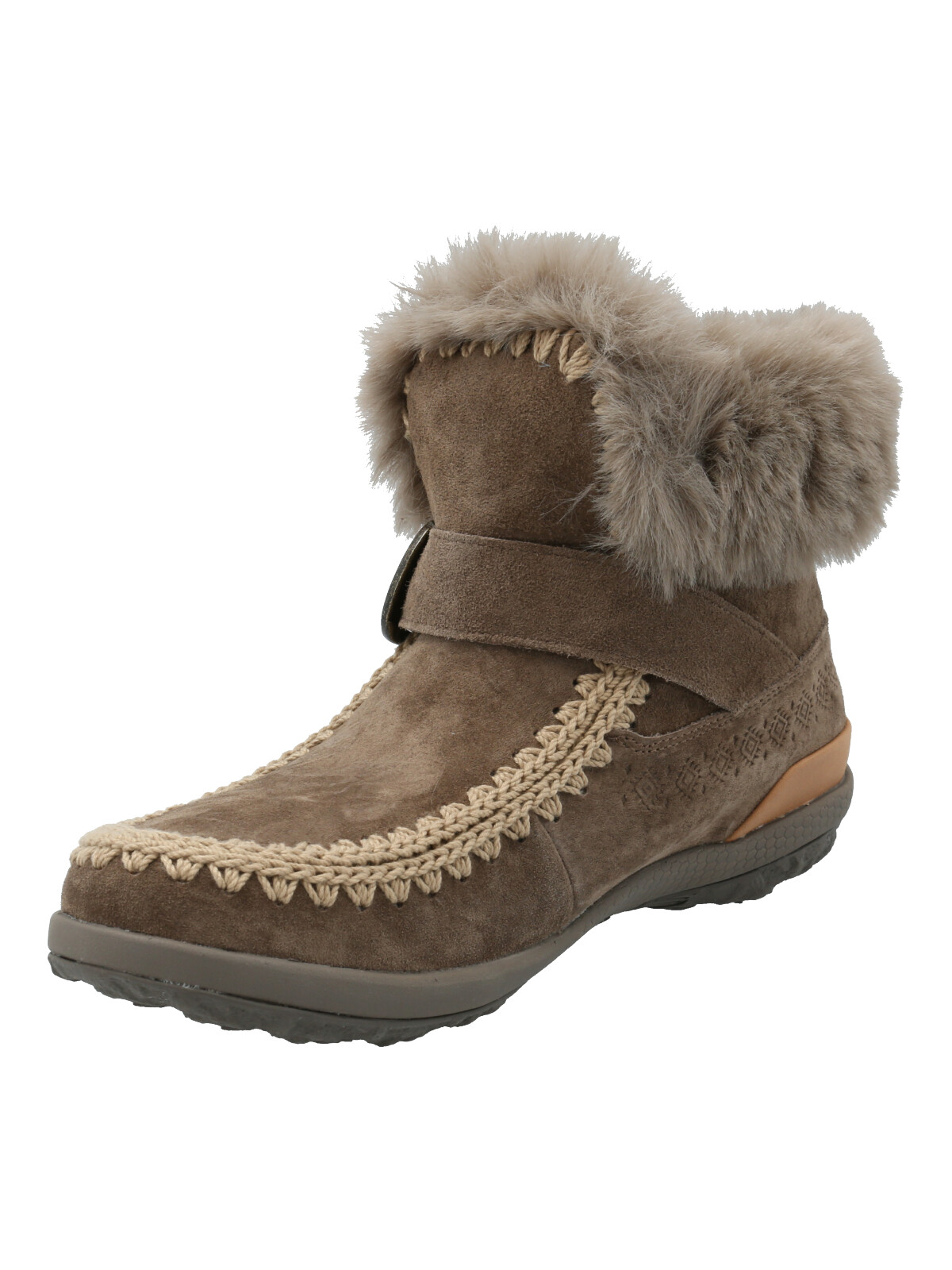 BOTIN CUERO MUJER PEPA CAFE  ROCKFORD - 5