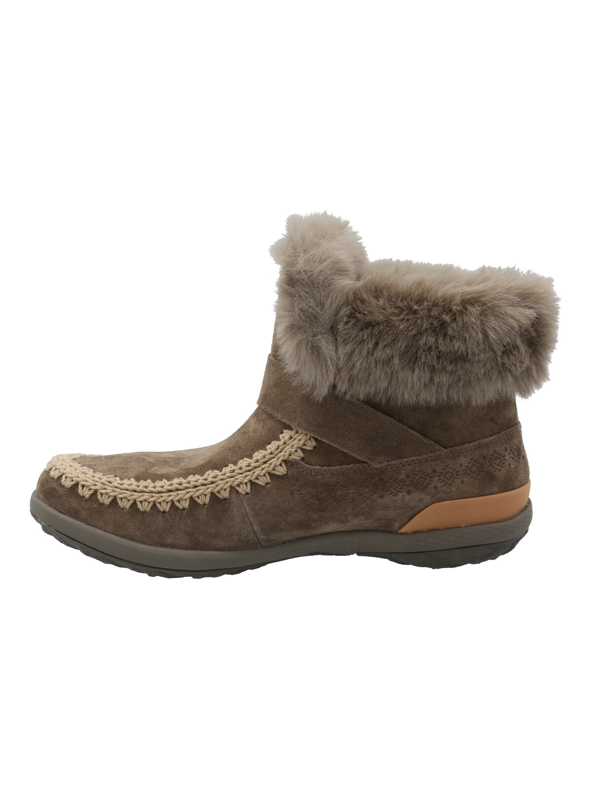 BOTIN CUERO MUJER PEPA CAFE  ROCKFORD - 6