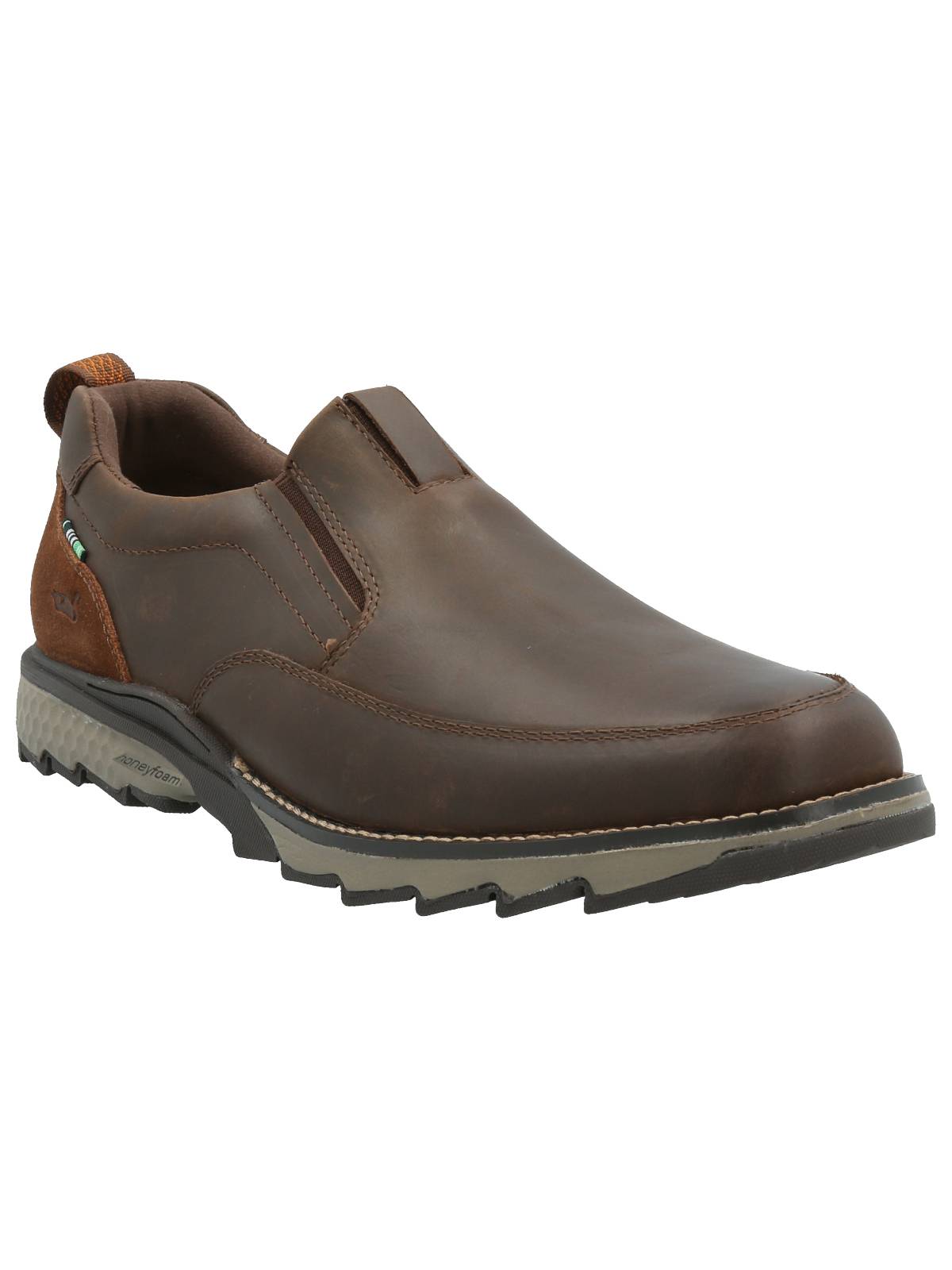 ZAPATO CUERO HOMBRE NELIE CAFE  ROCKFORD - 2