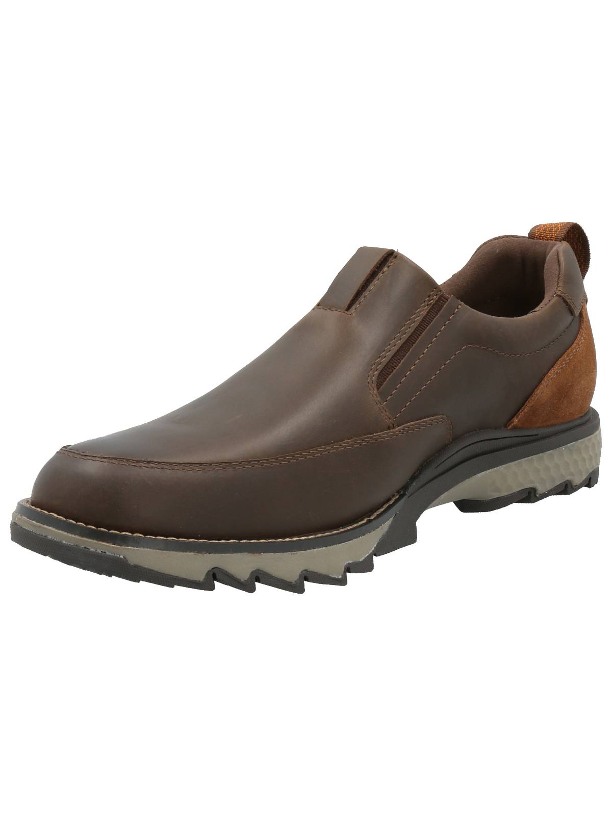 ZAPATO CUERO HOMBRE NELIE CAFE  ROCKFORD - 5