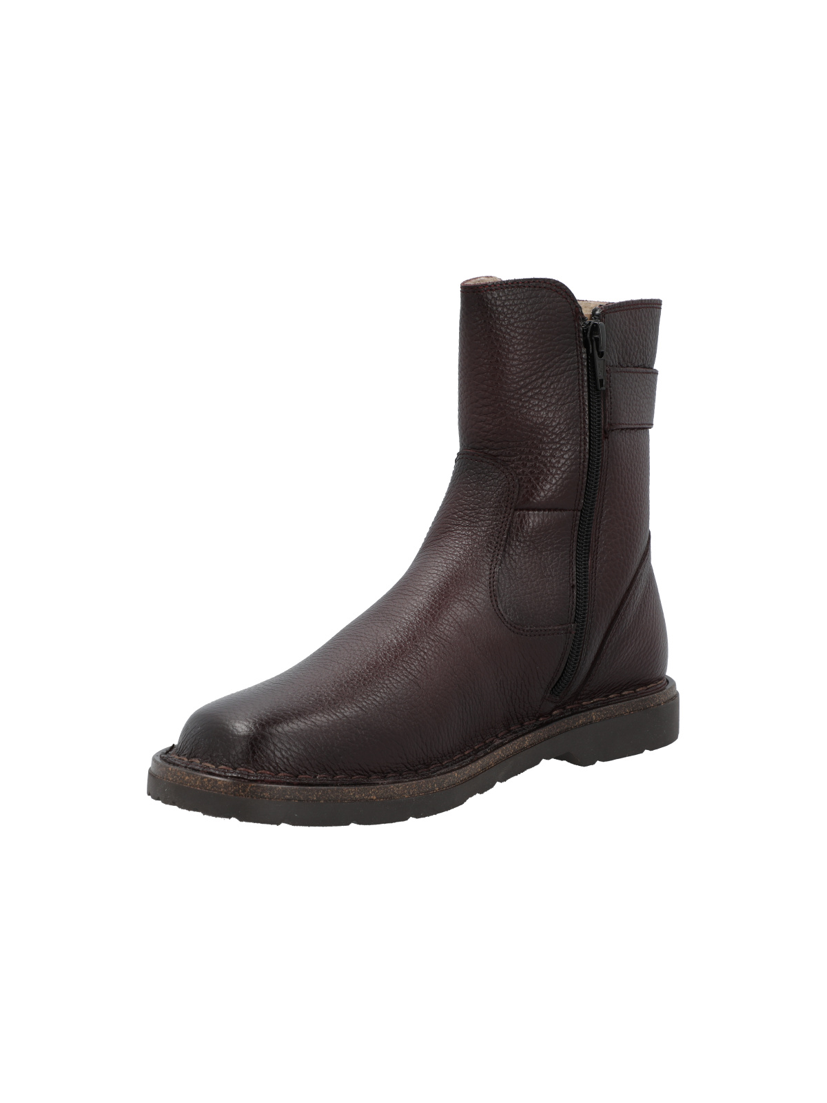 BOTIN CUERO MUJER APULIA ROJO ROCKFORD - 5