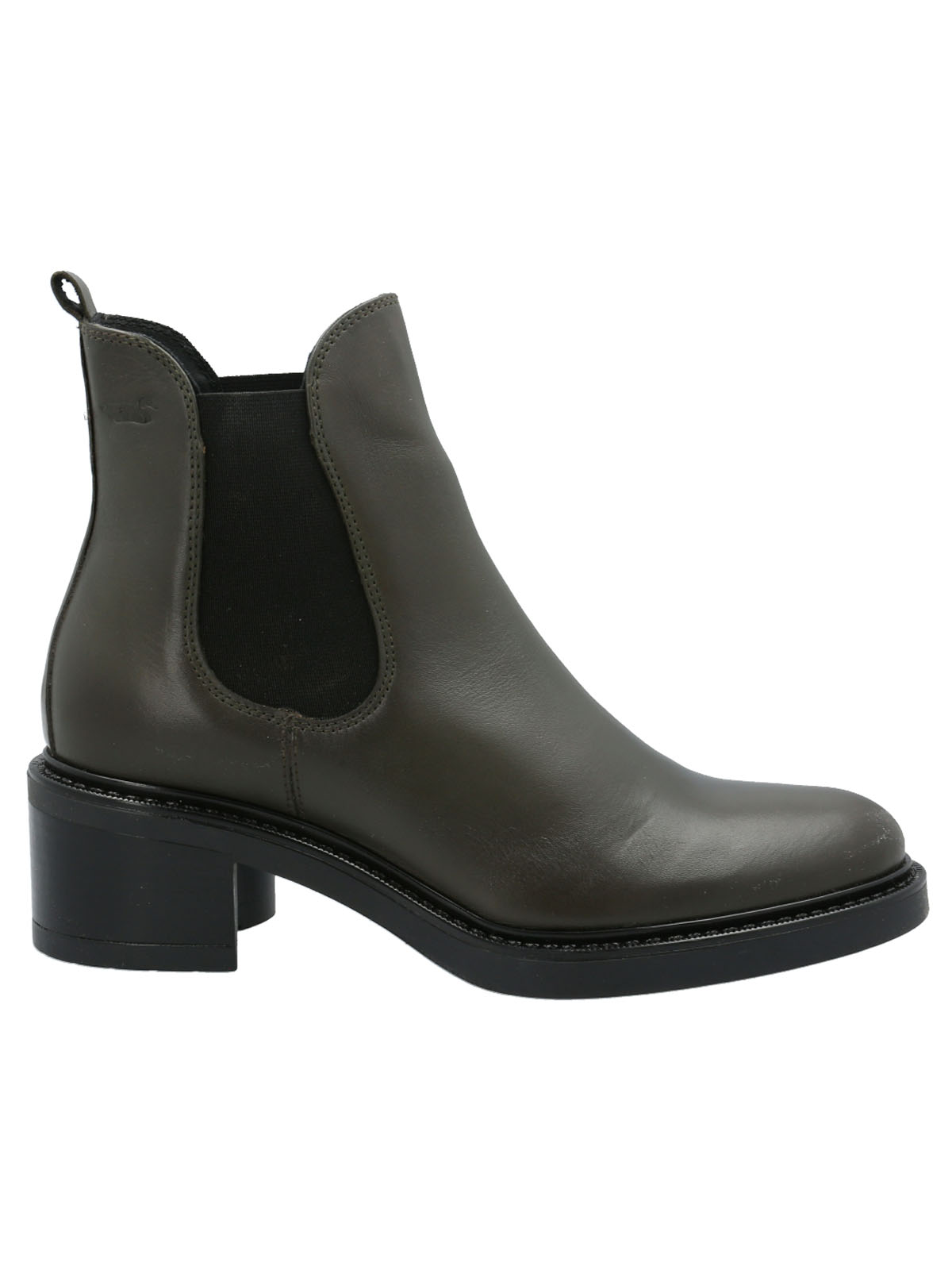 BOTIN CUERO MUJER BESSIE CAFE  CLARO ROCKFORD - 1