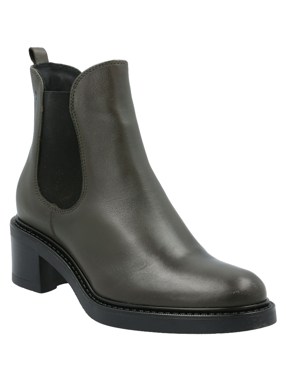BOTIN CUERO MUJER BESSIE CAFE  CLARO ROCKFORD - 2