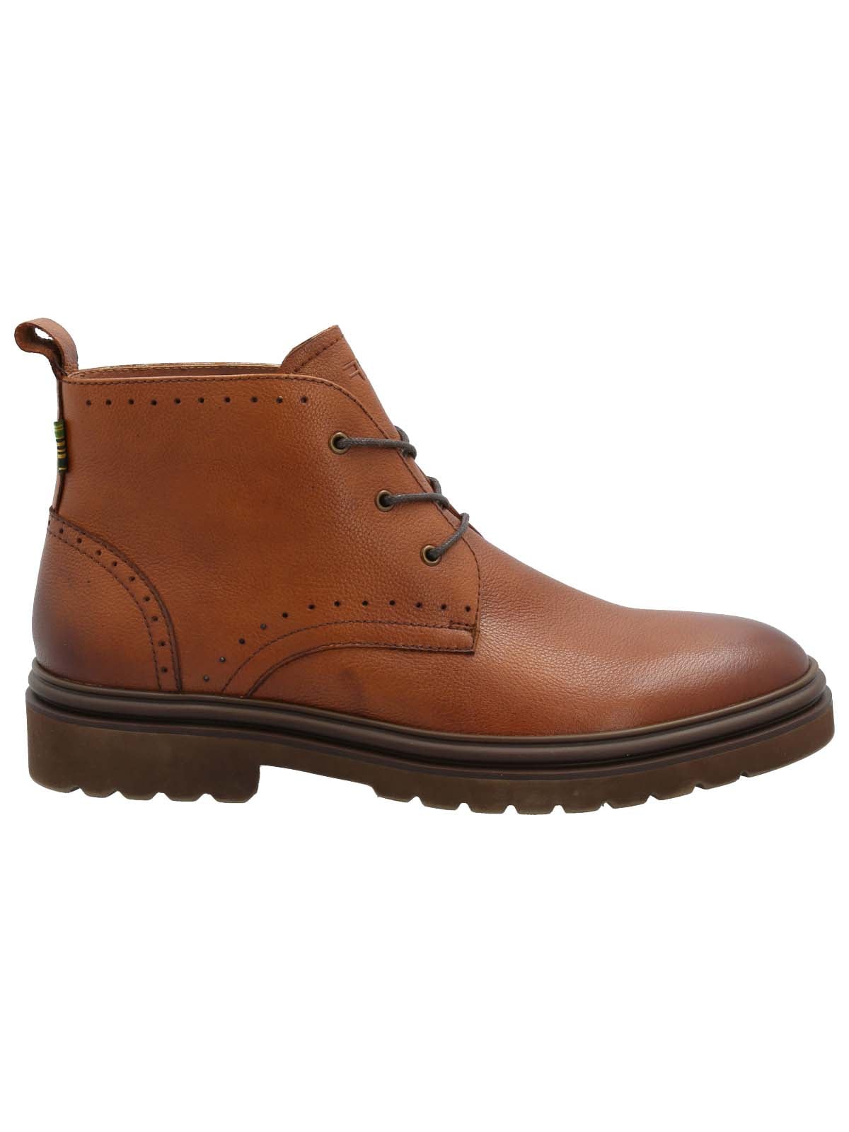 BOTIN CUERO HOMBRE ALTRON II CAFE  ROCKFORD - 6