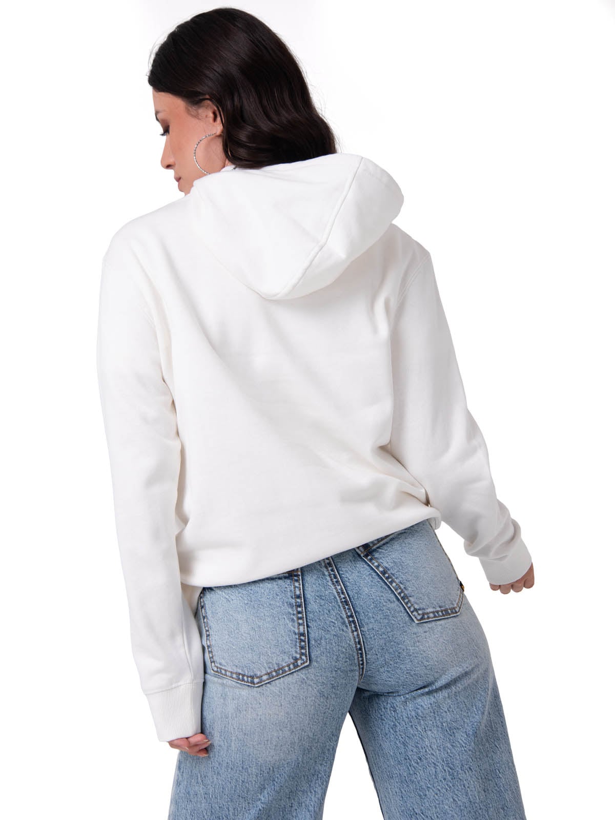 POLERON MUJER W FLEECE CATERPILLAR BLANCO CAT - 2