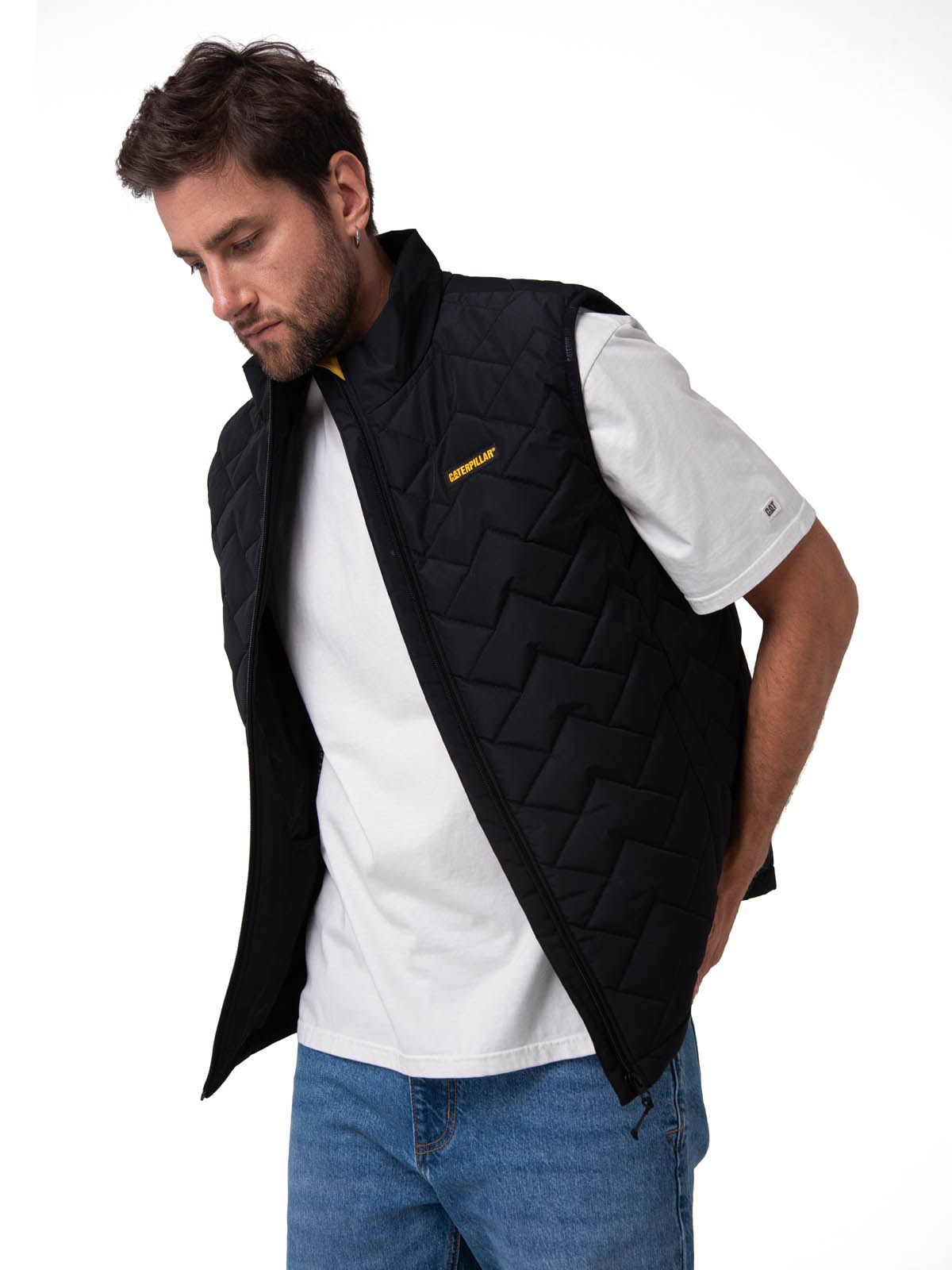 PARKA SM HOMBRE MEDIUMWEIGHT INSULATED NEGRO CAT - 1