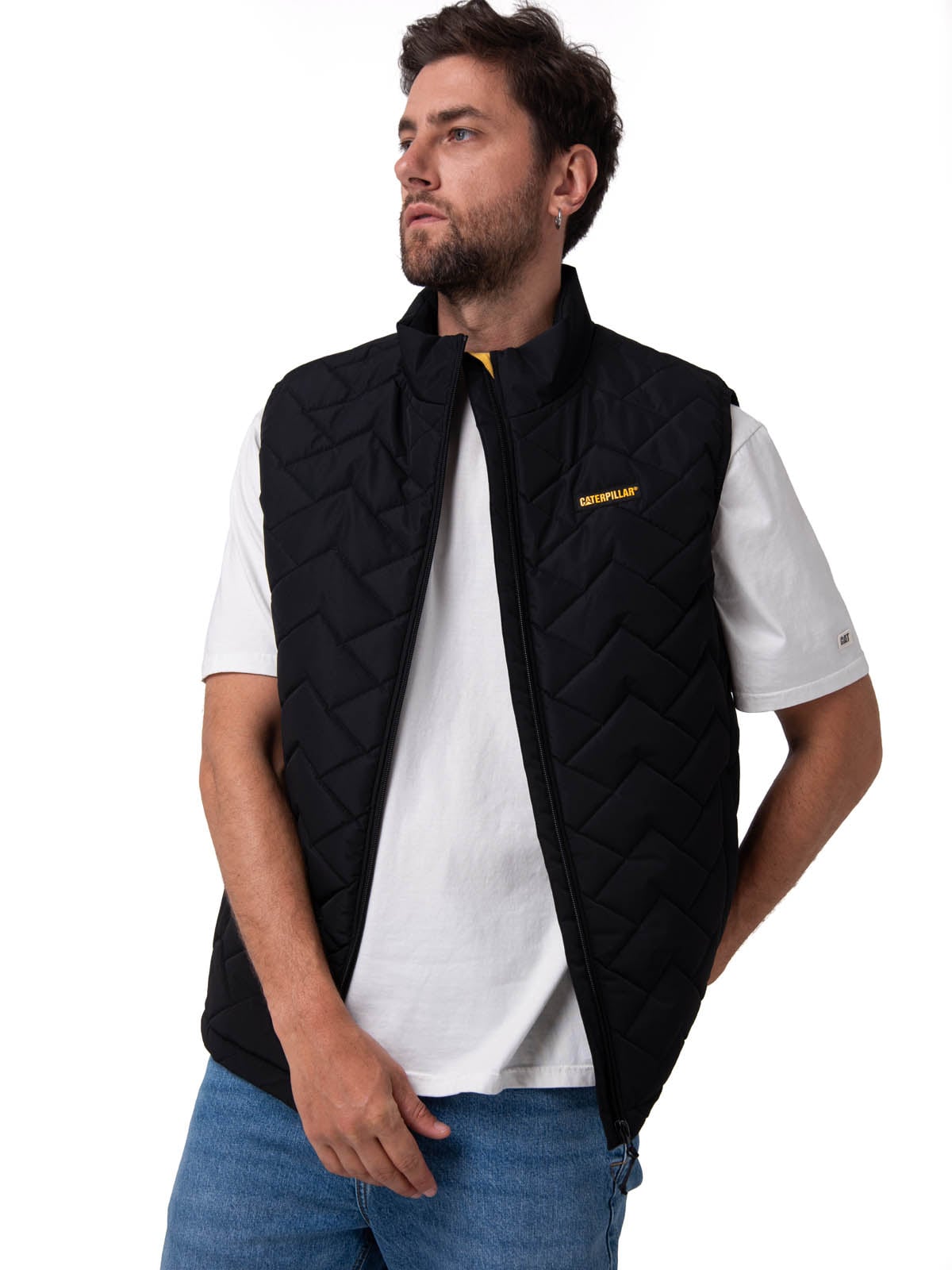 PARKA SM HOMBRE MEDIUMWEIGHT INSULATED NEGRO CAT - 2