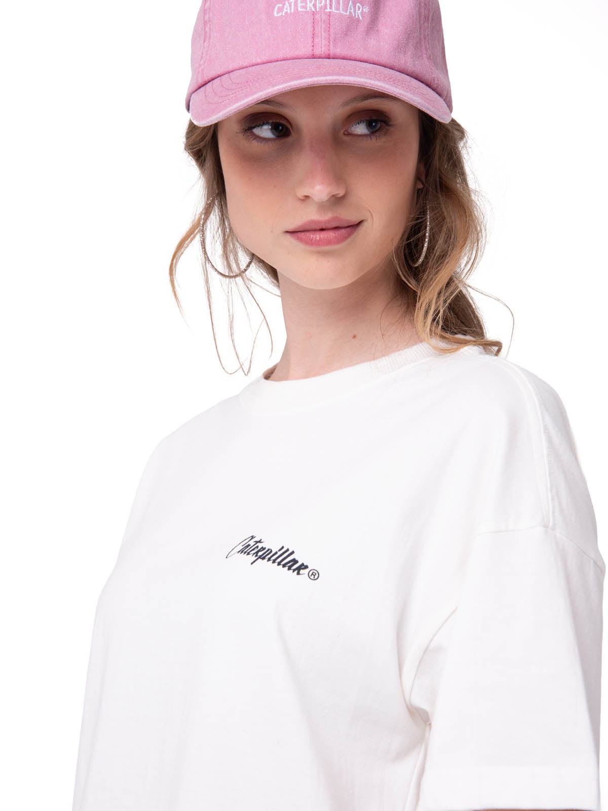 POLERA MANGA CORTA MUJER MOMENT IN TIME BLANCO CAT - 5