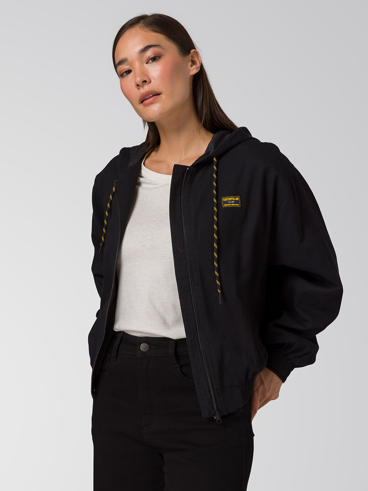 CHAQUETA MUJER UTILITY NEGRO CAT - 2