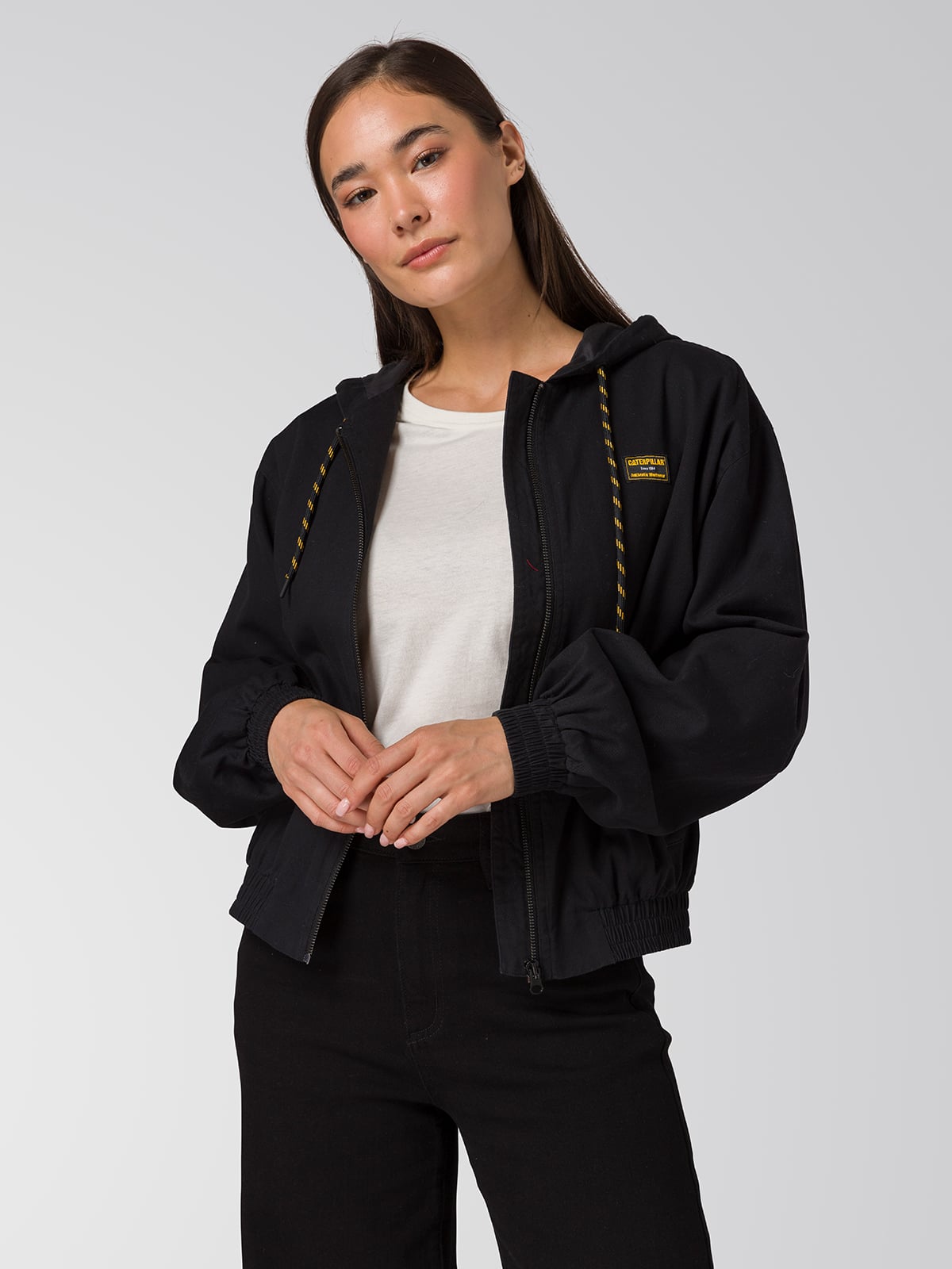 CHAQUETA MUJER UTILITY NEGRO CAT - 4