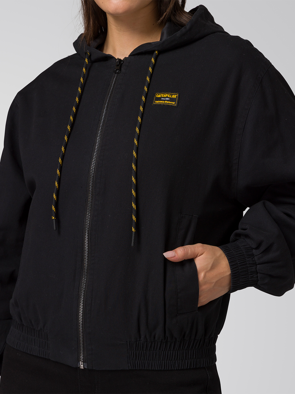 CHAQUETA MUJER UTILITY NEGRO CAT - 5