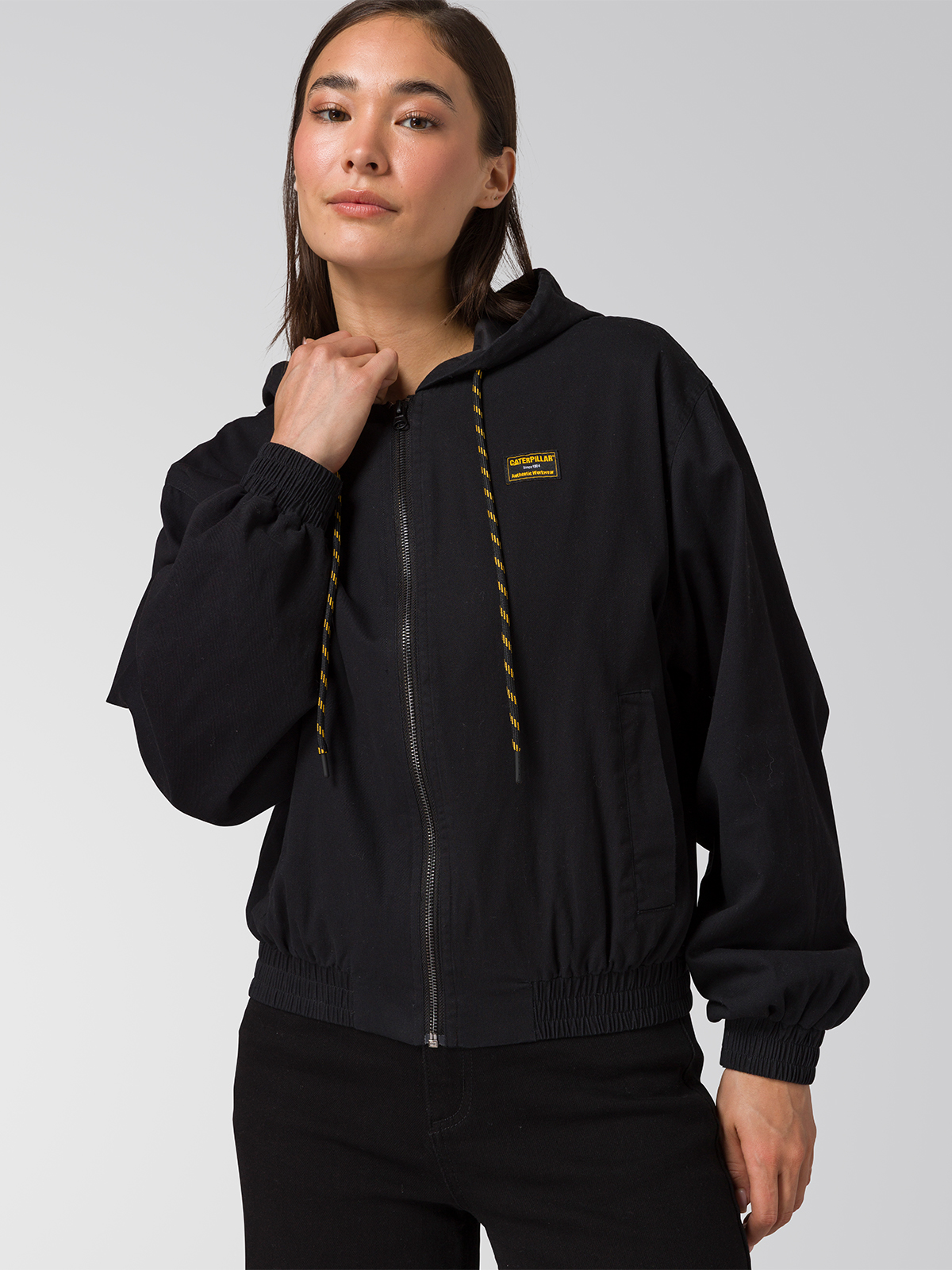 CHAQUETA MUJER UTILITY NEGRO CAT - 6