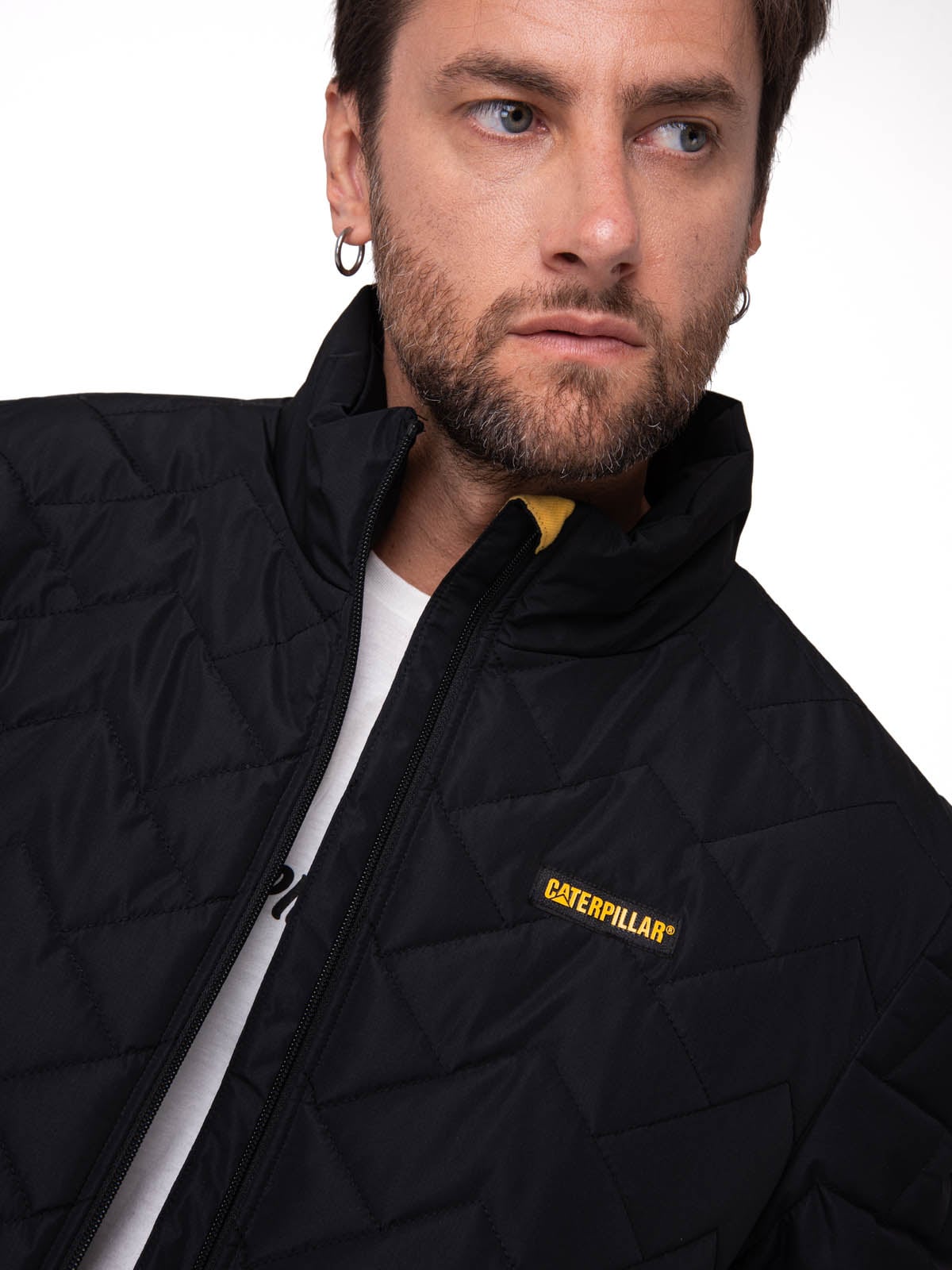 PARKA HOMBRE MEDIUMWEIGHT INSULATED NEGRO CAT - 5
